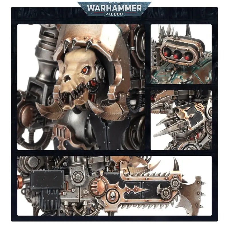Wardogs, chaos knights, warhammer 40k, games workshop, model 43-64